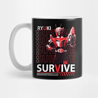 survive!! ryuki rider v1 Mug